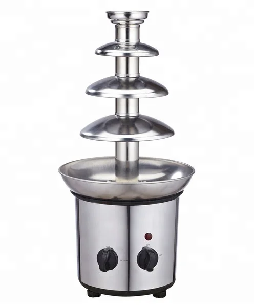 chocolate fountain fondue home use ss or plastic housing for party