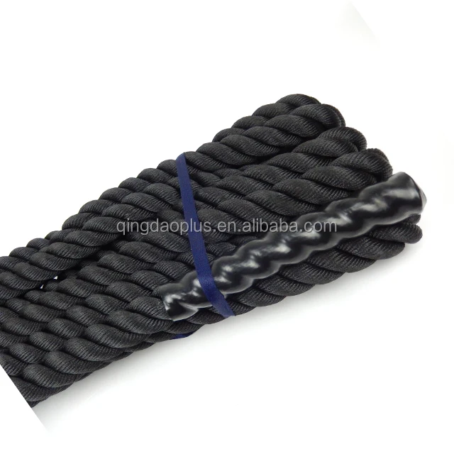 
crossfit gym black color battle ropes 