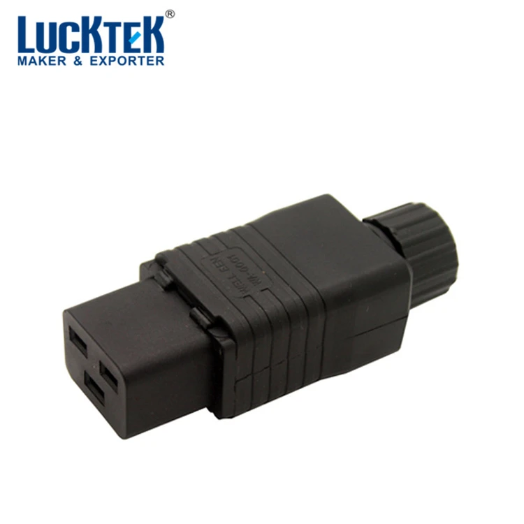 16A Rewirable разъем iec 320 женский C19 разъем
