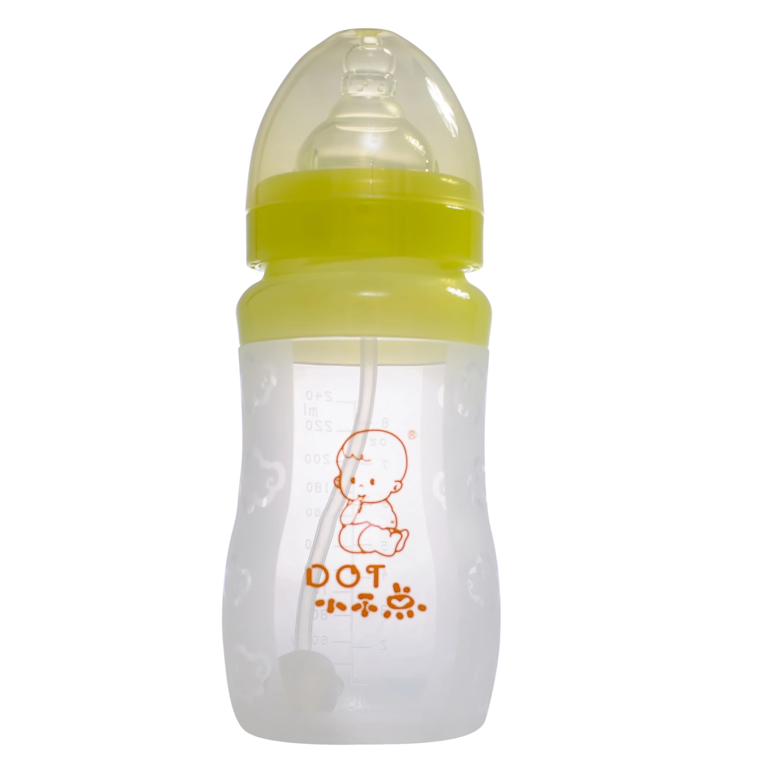 
Raindrop series silicone baby bottle 