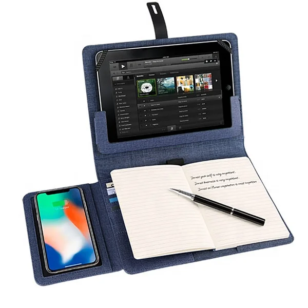 
 Новый деловой мужской портфель B5 превосходного качества a5 с держателем для планшета и внешним аккумулятором  