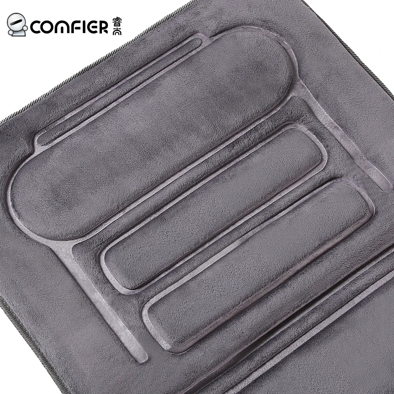 Comfier Hot product Vibration folding massage mattress with 10 motors