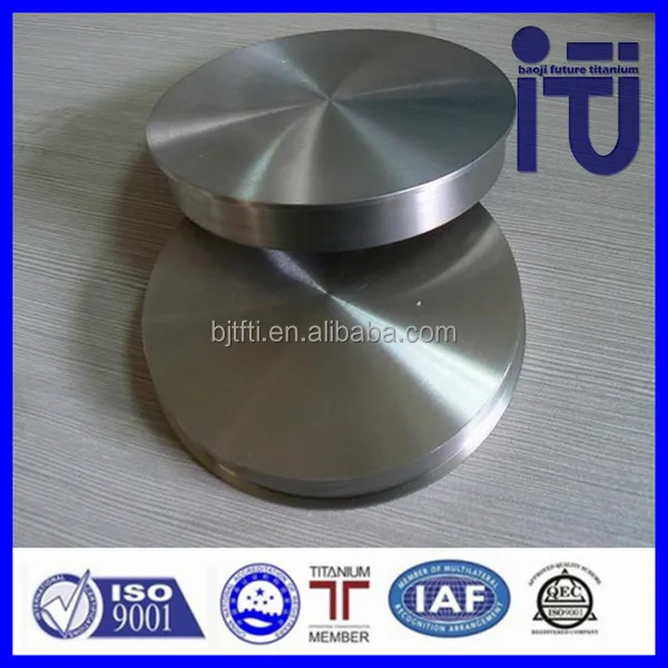 Baoji Future Manufacturers Low Price Astm F67 Gr2 Pure Titanium Milling Disc For Dental Implants