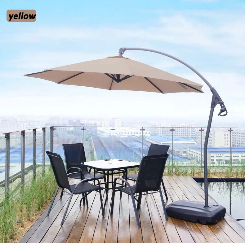 waterproof garden umbrella sunshine wind resistant beach umbrella
