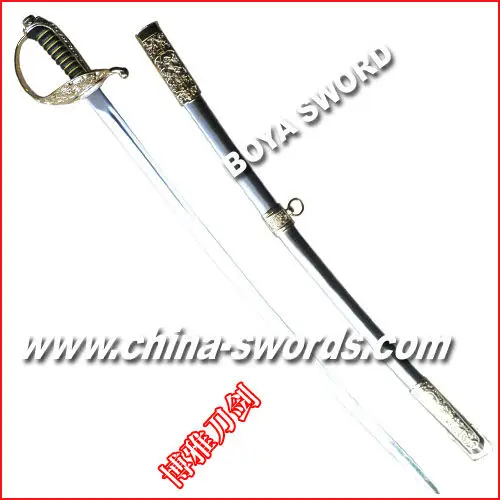 metal ceremony sword with stainless steel sheath BY111A