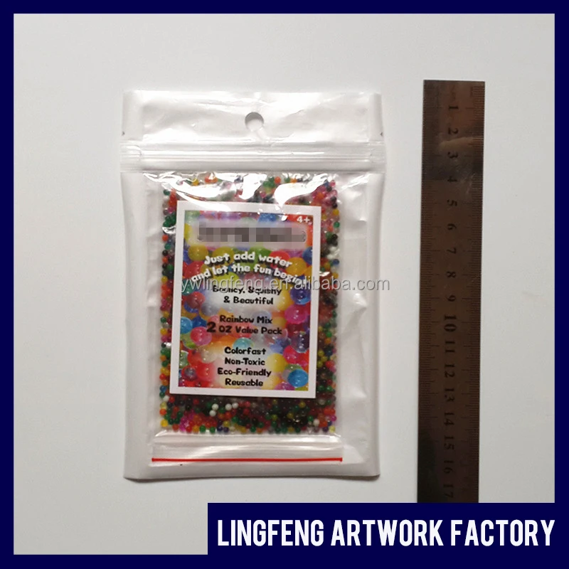  LF-054 linkfun 2 oz/bag цвета радуги гель пуля растительный воды Гелевые