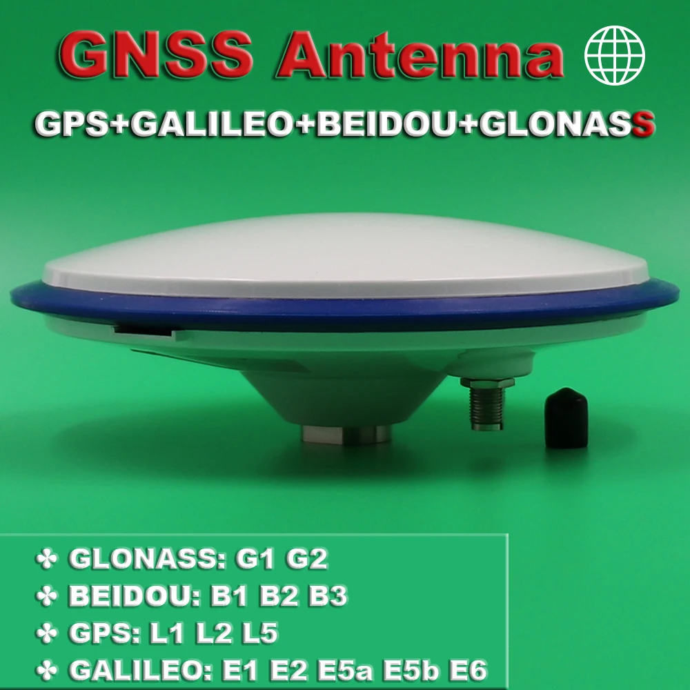 Beitian 3V-6V приемо-ZED-F9P коров RTK GNSS Антенна GPS ГЛОНАСС Галилео BDS IRNSS TNC-K BT-200