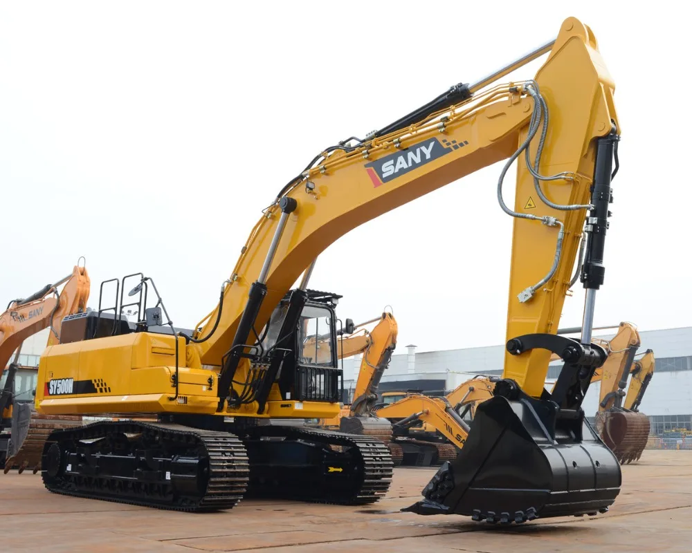 SANY SY500H Construction Works 50 Tons Large Crawler rc Hydraulic Excavator for Sale