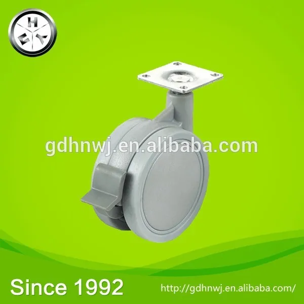 over 20 years experience top plate swivel furniture gray environmental wheels casters