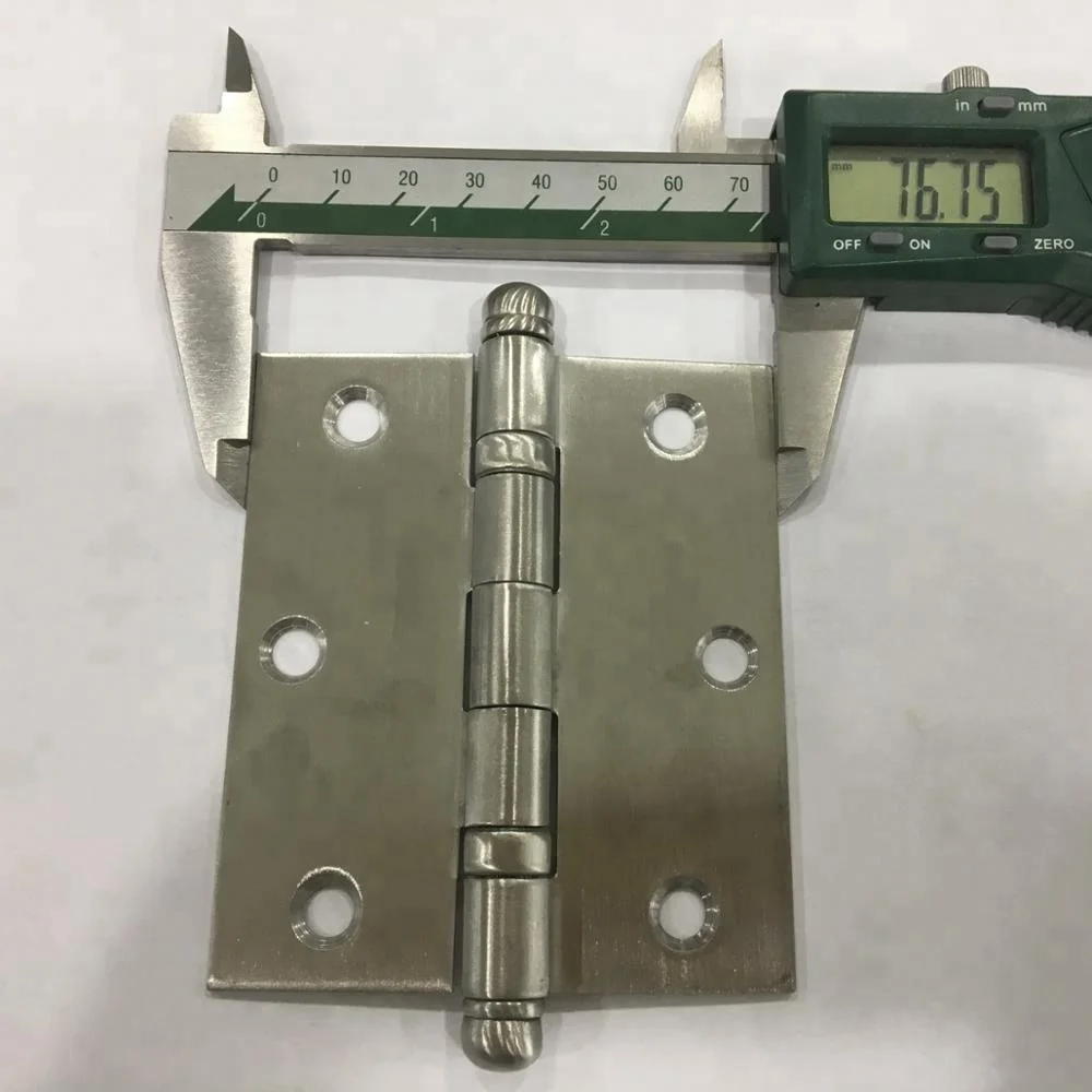 3.5 Inch stainless steel furniture hinge brasil hinge