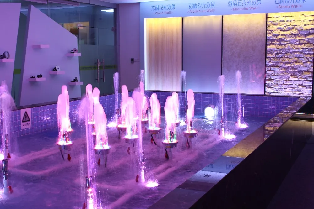 9W Color Changing RGB LED Lighted Pond Fountain Waterproof Ring Light