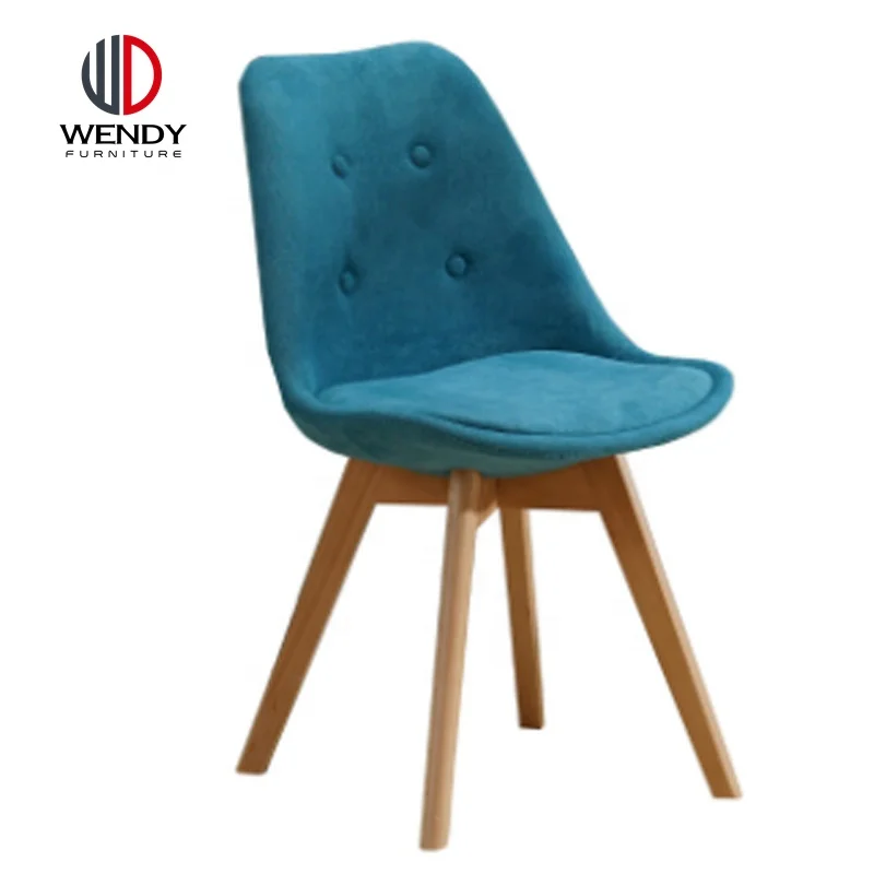 poland best seller velvet seat and beech wood legs dining chair