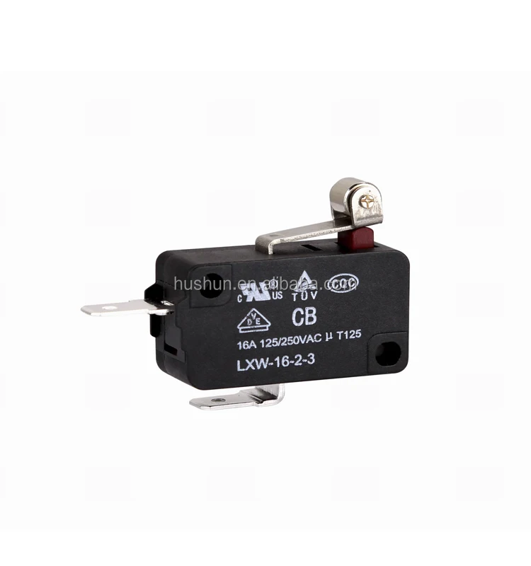 Good quality SPST 16A snap action Micro Switch LXW-16-2-3 for home appliance