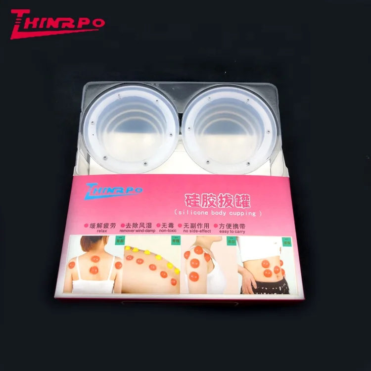 Custom Mold Traditional Chinese Medical Silicone Massage Cupping
