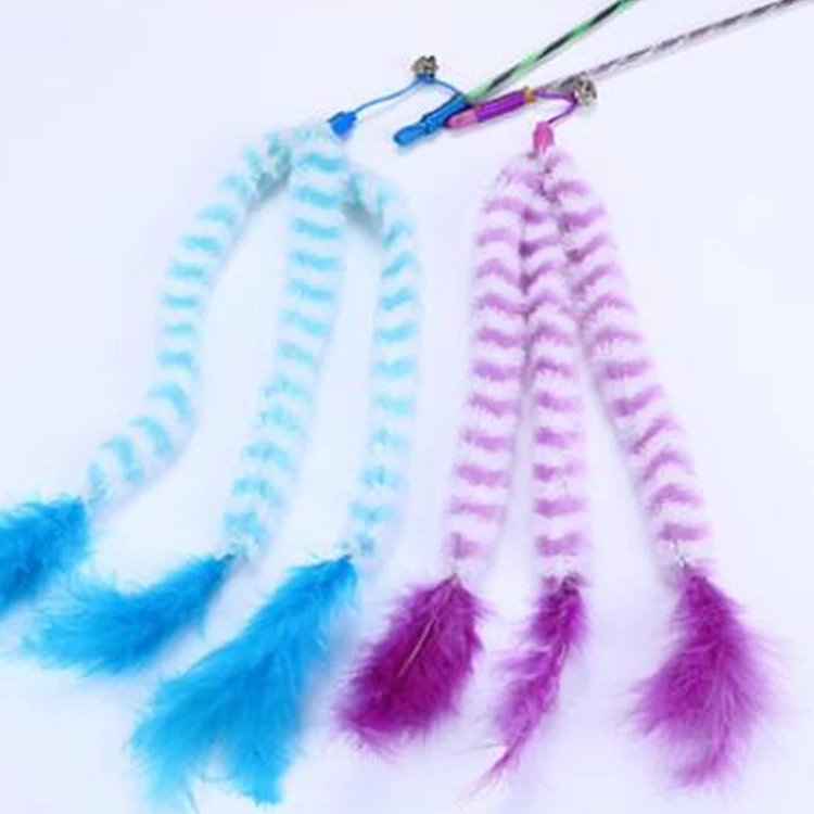 
Qualified Certification Cat Teaser Stick Toy Wand Interactive Cat Wand 