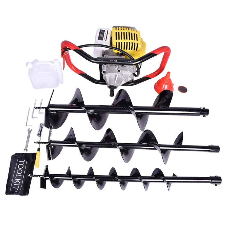 Портативный Мобильный земле отверстие сверлильный станок Земляной Бур