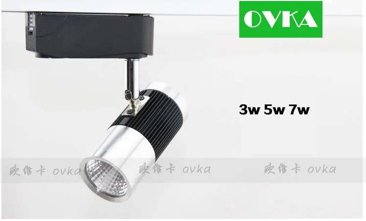 COB spotlight 5w 7w 10w 12w 20w 30w led track light for store
