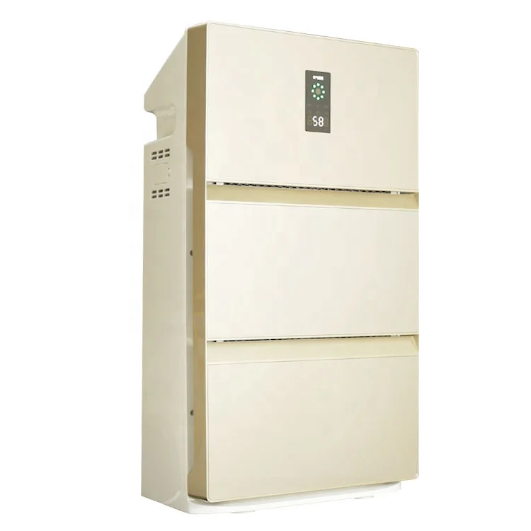 
Компактный домашний портативный очиститель воздуха с HEPA-фильтром и озоном в дополнение к формальдегидной воде 