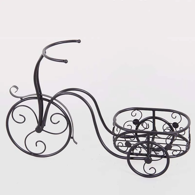 New Product China Supplier Garden Decor Metal Bicycle Flower Pot