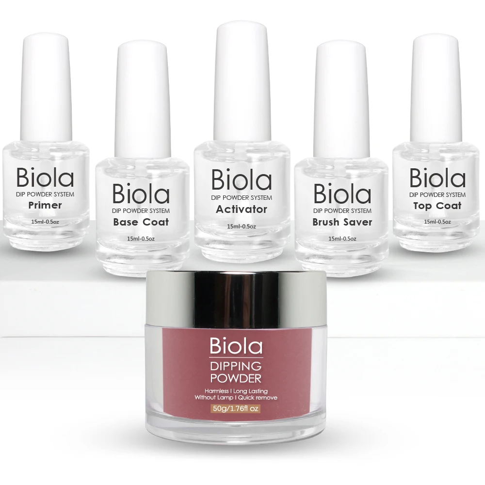 Professional Top quality dipping powder kit match uv gel nail polish for nail manicure