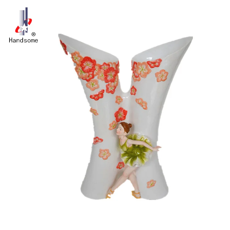 Королевская комнатная декоративная ваза из смолы для