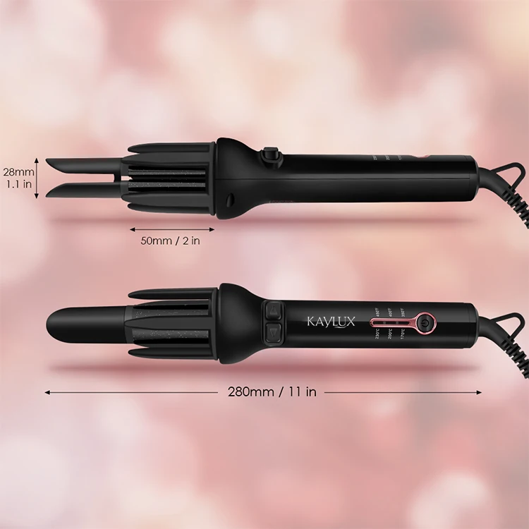 
Amazon Top Sell Automatic Rotating Hair Curling Iron 