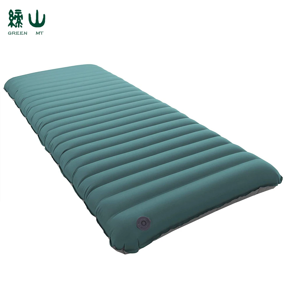 Outdoors PVC Inflatable Air Mattress Special Design Ultralgiht Camping Hiking Inflatable Lightweight Sleeping Mat