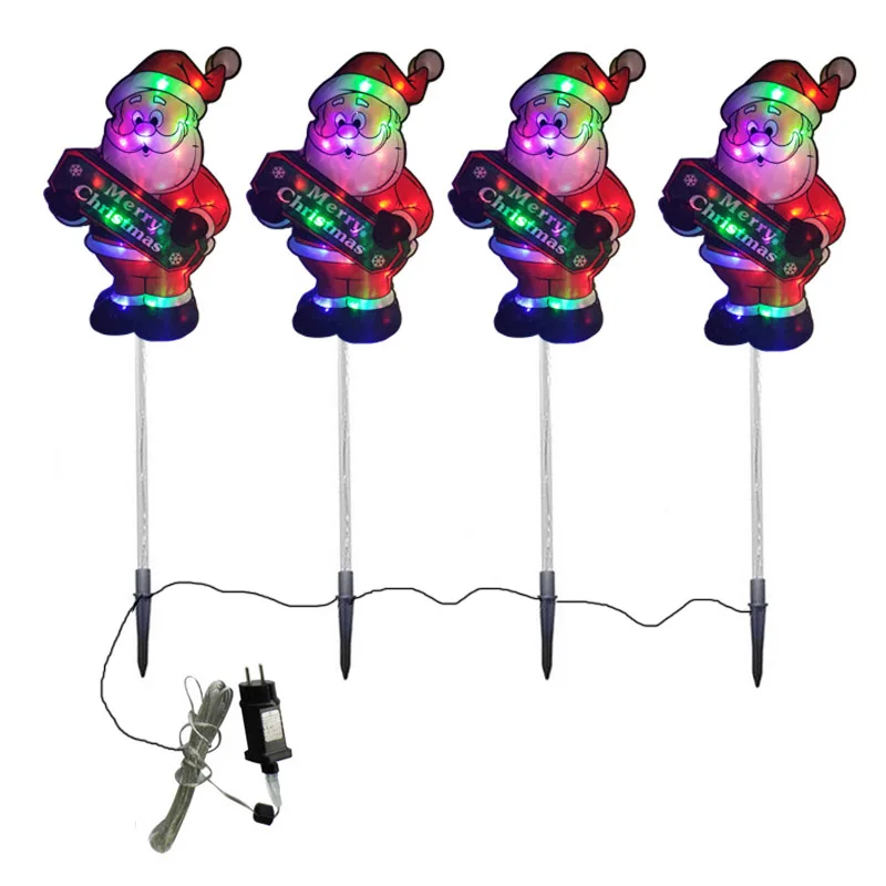 Christmas Holiday Patio Decoration Pathway Lighting Decoration Outdoor Christmas Lights