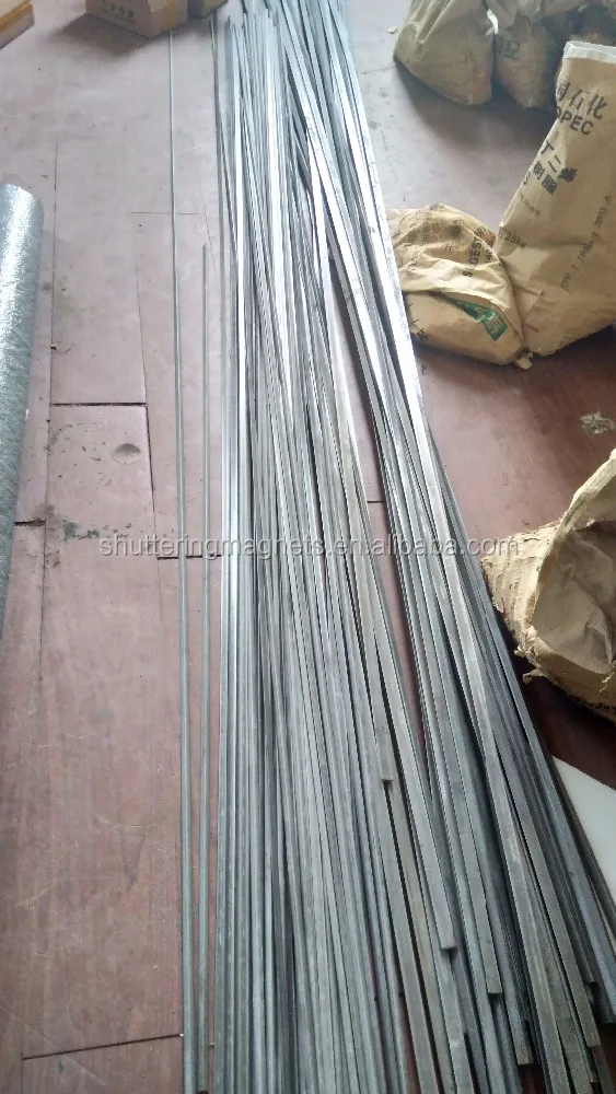 prefabricated construction magnetic steel triangular chamfer 10x10mm