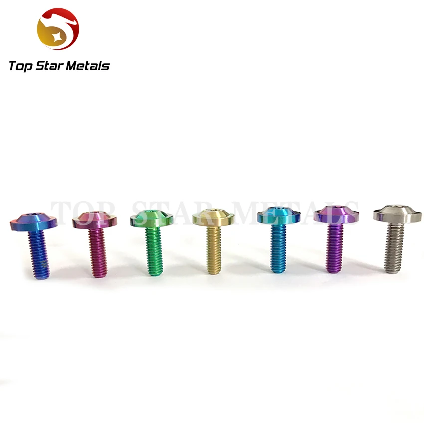 
M6*20 Titanium Bolts for Racing Motorbike Torx Head Titanium Screw Grade5 