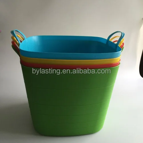 
Plastic Shopping Basket Plastic Market Basket and Handle Plastic Basket 
