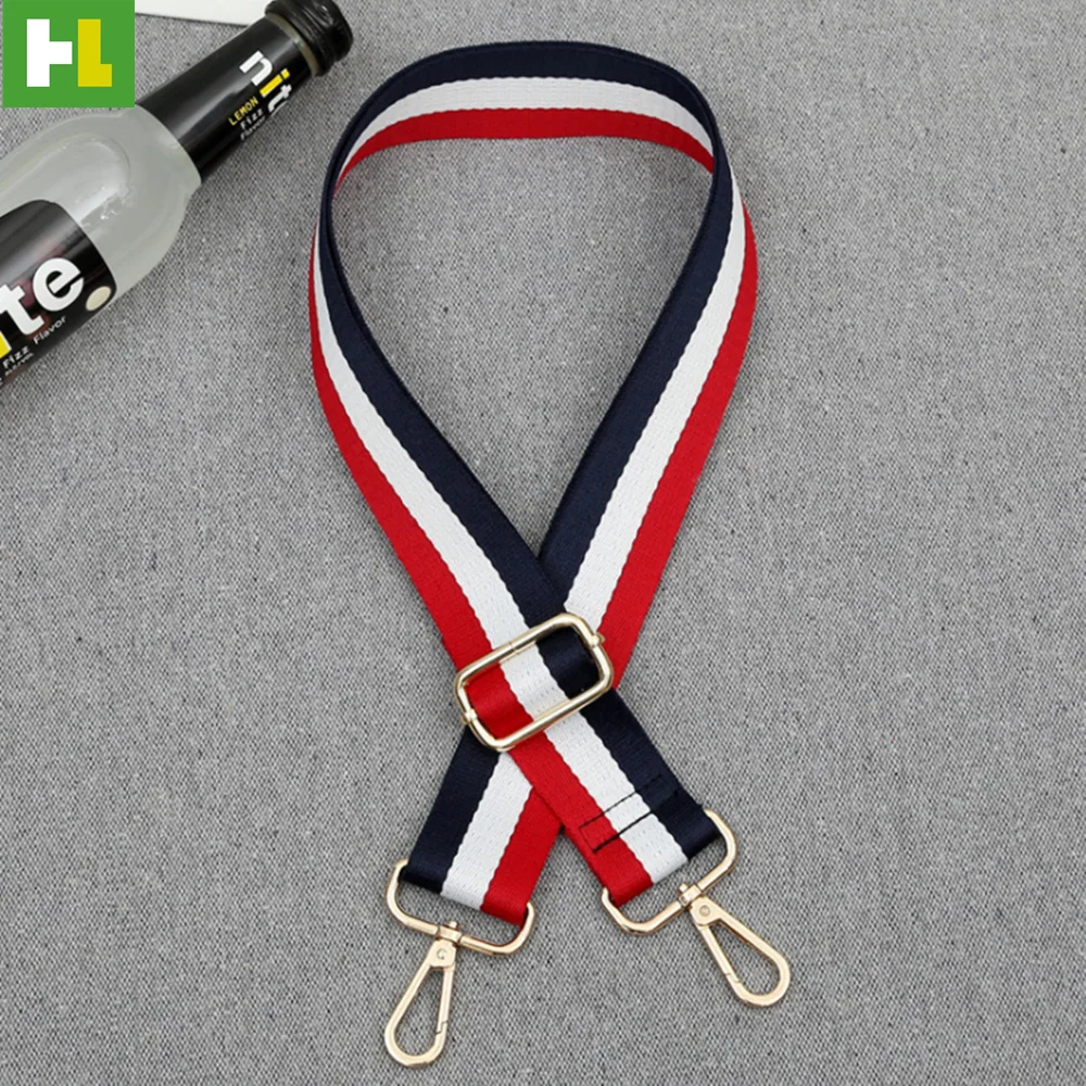 Bag straps shoulder crossbody Wide Adjustable Handbag Strap Glitter Camo Webbing custom Shoulder Bag Strap