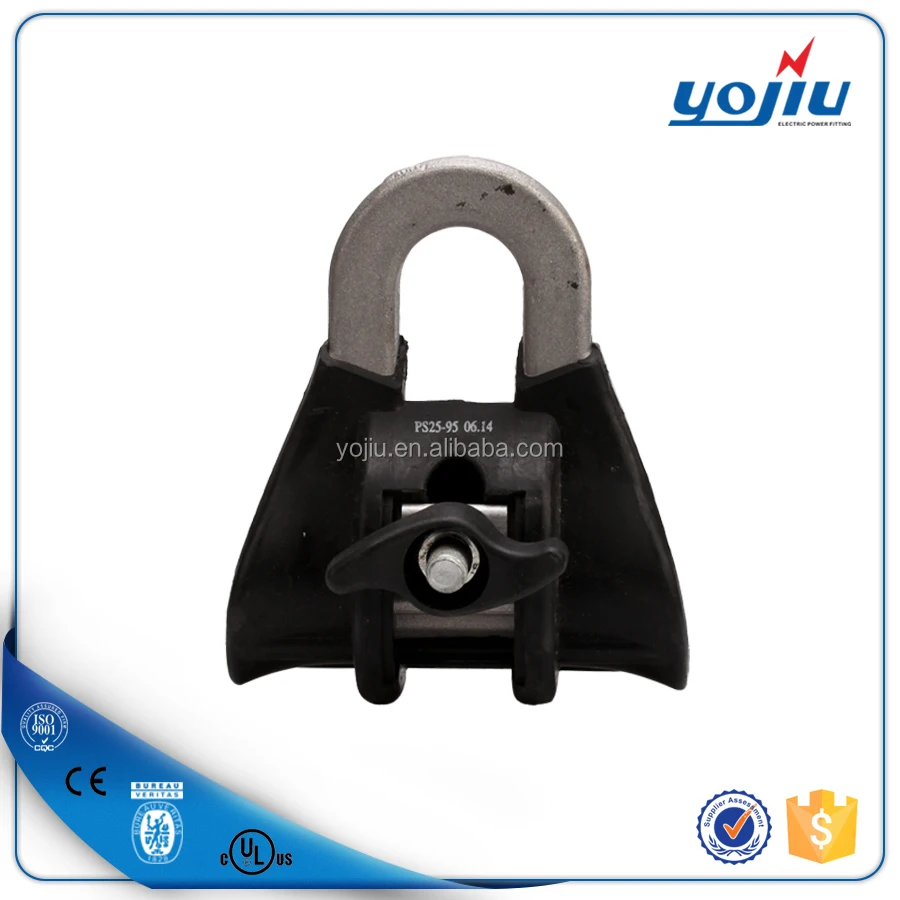 Алюминиевый сплав Нейлон плюс стекловолокно YJPS95 подвеска зажим/антенный кабель аксессуар зажим