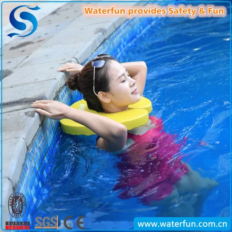 Good price water fun floating foam material swimming pool swimming life neck ring buoy