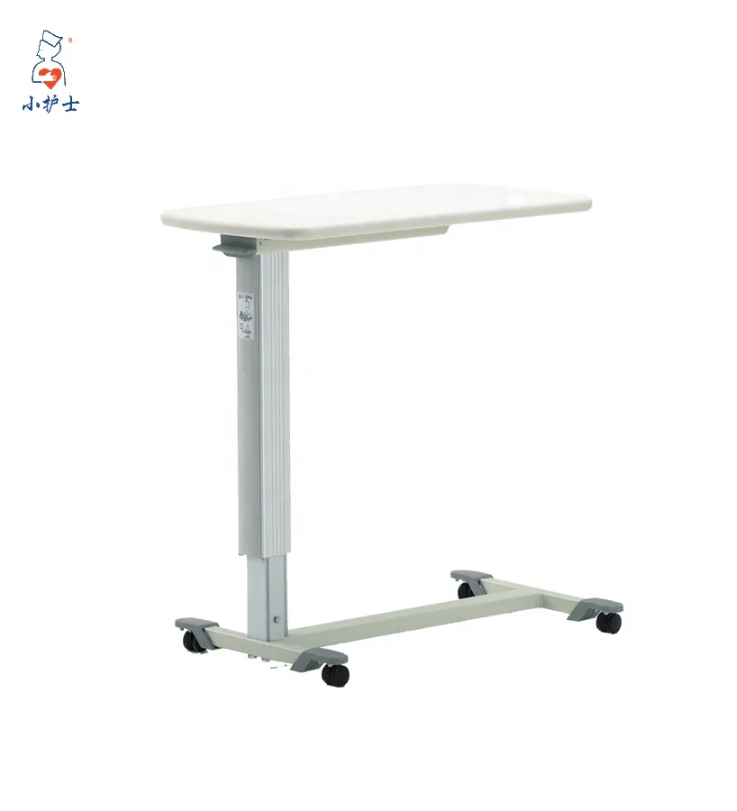 F-32 moveable hospital over bed table for dining Pukang Medical hospital furniture