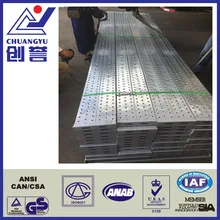 
Galvanized steel metal scaffold plank with hook for ringlock system 