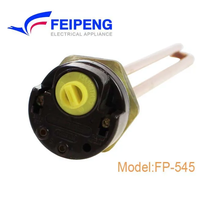 
220V 1.5kw 2kw 4kw copper brass tubular heating elements with thermostat 