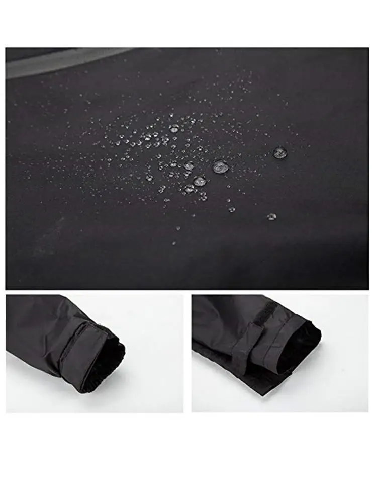 Rain Suit for Kids Waterproof Rainsuit Hooded Rainwear (Jacket & Trouser Suit)