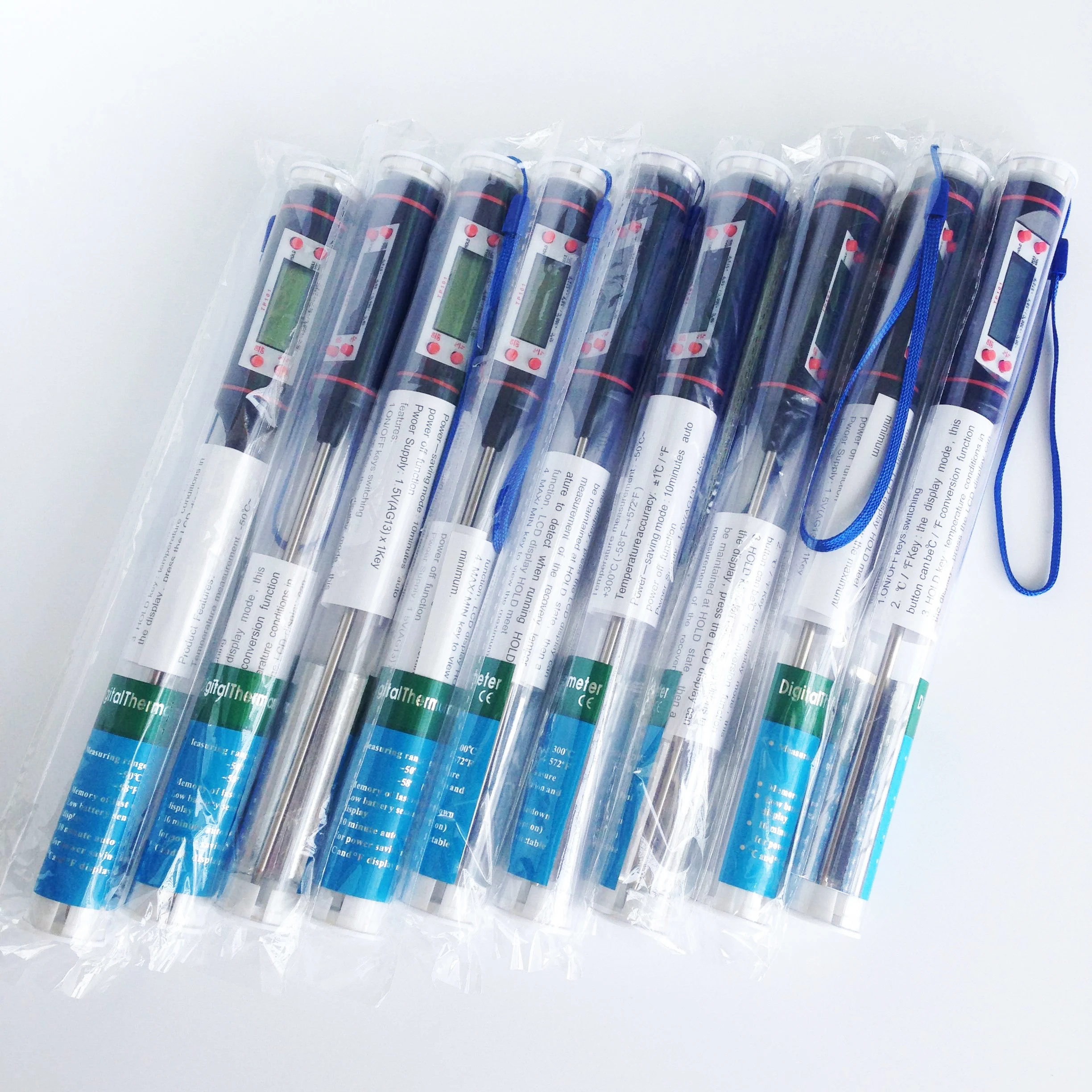 
Digital Probe Meat Thermometer Kitchen Cooking BBQ Food Thermometer Cooking Stainless Steel Water Milk Thermometer Tools TP101 