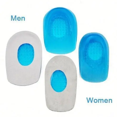 
Gel Heel Lifts Height Increase Insoles Shoe Inserts Pads Raise Heel Support Gel 