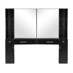 Горячая Распродажа парикмахерский паб настенное крепление для укладки волос Парикмахерское зеркало комплект оборудования