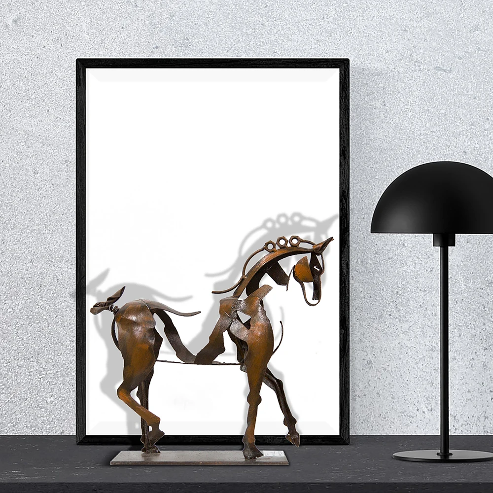 
Sculpture acrylic anima horse fine 3d wall art decoration home decor 