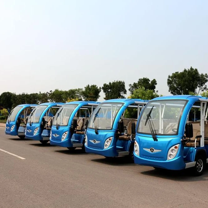 14 Seater Electric Shuttle Bus With High Quality and Low Price