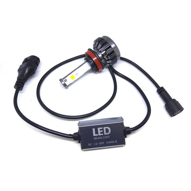 Music Control Colorful RGB LED Headlight H7 H11 H4 High Quality Car LED Bulb