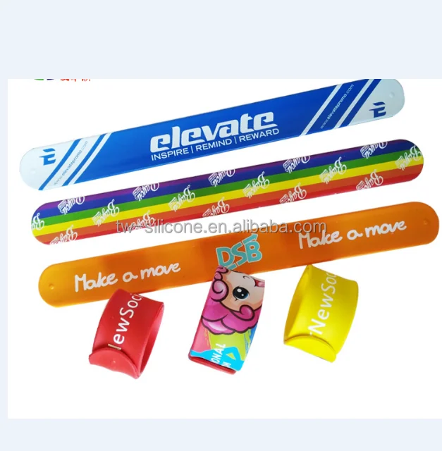 ruler slap bracelet custom rubber ruler