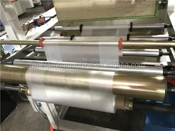 CHINA FACTORY PRICE PE plastic nylon Flat Garbage bag on roll machine price