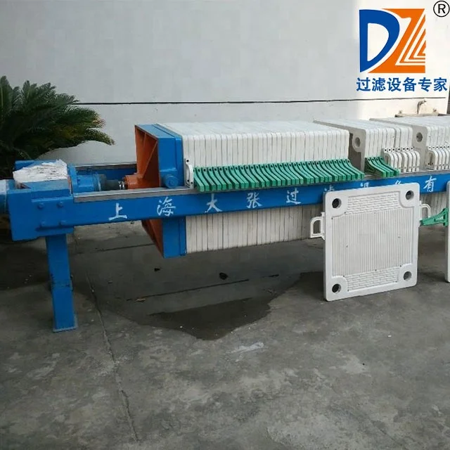 
Shanghai Dazhang hydraulic filter press machine for wine, oil, Chemical, medicine, Chemical mine industry are very populay 