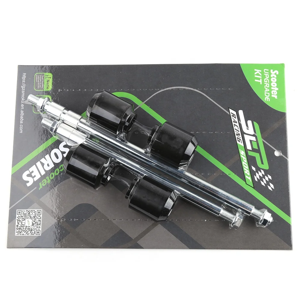 Universal Motorcycle Front & Rear Axle Fork Crash Sliders Wheel For Kawasaki Z250 Z300 Ninja motorcycle parts and accessories