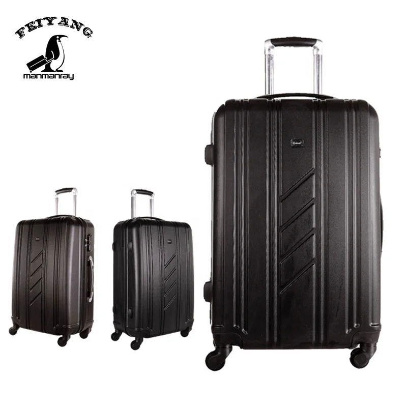 20'/24'/28' PC+ABS abs coloful luggage set plastic travel luggage cheap trolley suitcase set for 2019 new style