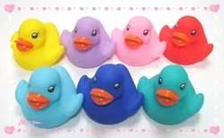 custom rubber duck with 3d artwork design promotional rubber duck with custom logo imprint plastic floating baby bath duck toy